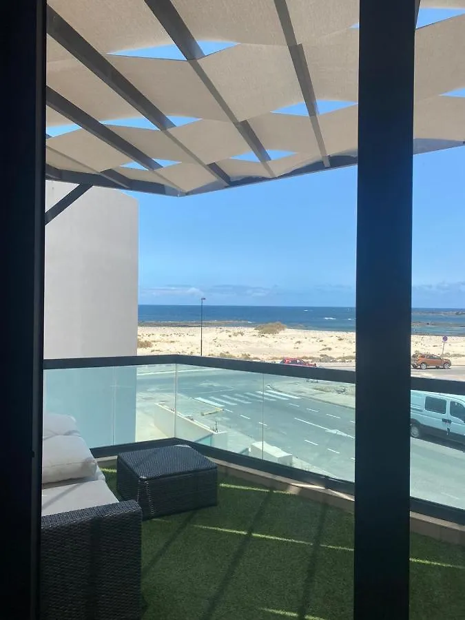Apartamento Villa Bruno Con Vistas Al Mar, Primera Linea De Playa Cotillo España